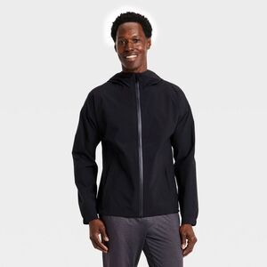 Men's Waterproof Jacket - All In Motion Black XL